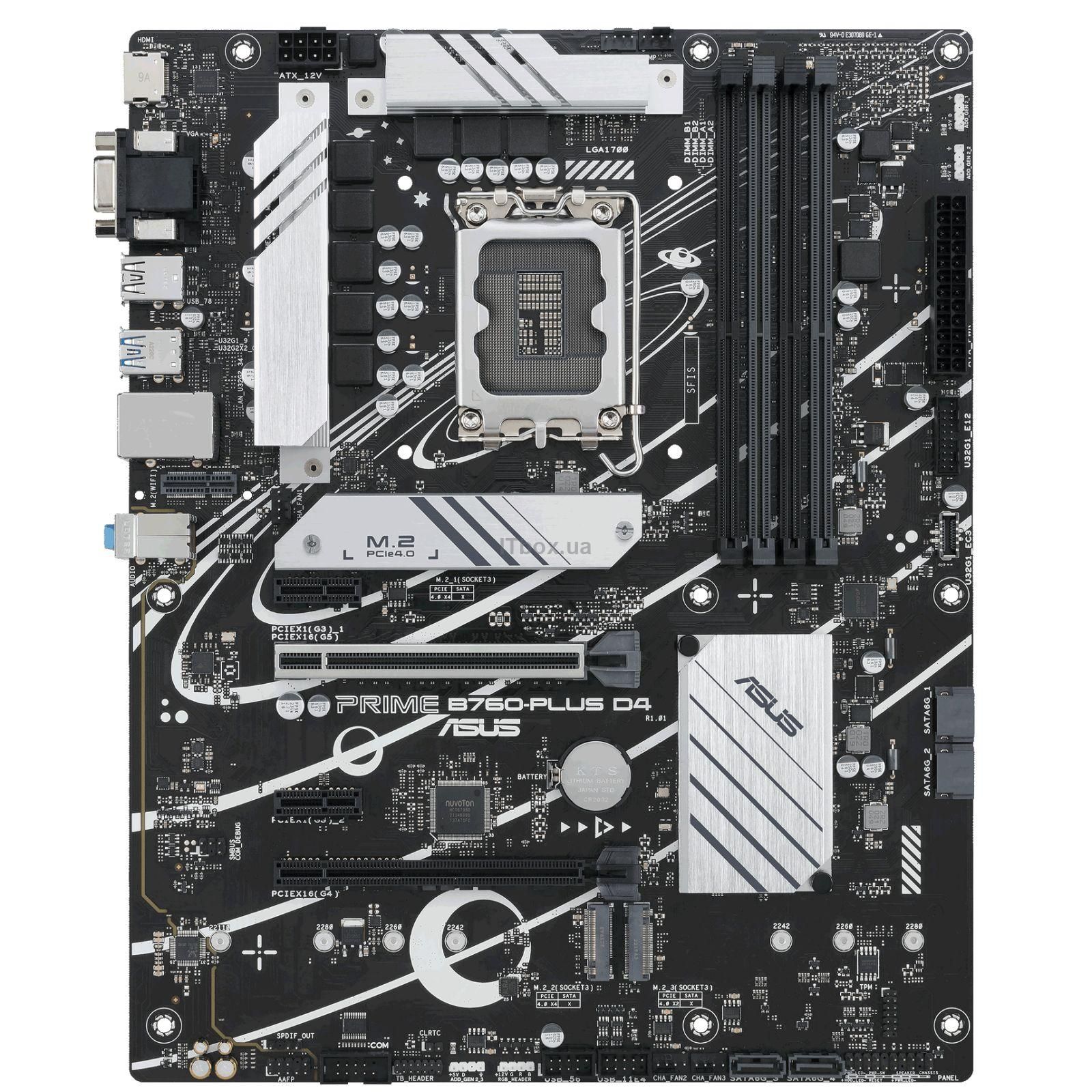 ASUS PRIME B760-PLUS D4 ⏩ Купити Материнську плату ASUS PRIME B760-PLUS ...