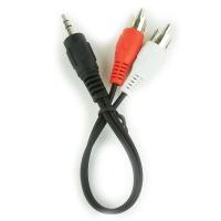 Кабель мультимедийный Cablexpert 3.5mm M to 2xRCA M 0.2m Фото