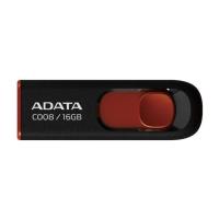 USB флеш накопитель ADATA 16Gb C008 Black/Red USB 2.0 Фото