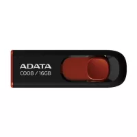 USB флеш накопичувач ADATA 16Gb C008 Black/Red USB 2.0 Фото