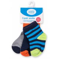 Шкарпетки Luvable Friends 3 пары цветные, для мальчиков Фото