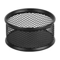 Подставка для скрепок Axent 80x80x40мм, wire mesh, black Фото