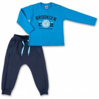 Набор детской одежды Breeze кофта и брюки голубой " Brooklyn" Фото
