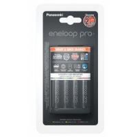 Зарядний пристрій для акумуляторів Panasonic Smart-Quick Charger+Eneloop Pro +4*AA 2500 mAh NI- Фото