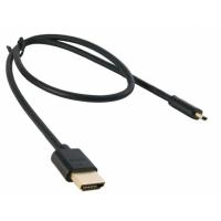 Кабель мультимедийный Extradigital micro HDMI to HDMI 0.5m Фото