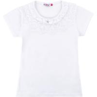 Футболка детская Matilda с коротким рукавом и кружевной оборкой Фото
