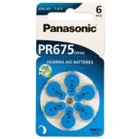 Батарейка Panasonic PR44 / PR675 (1.4V) * 6 Фото