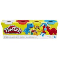Набор для творчества Hasbro Play-Doh Набор из 4 баночек Фото