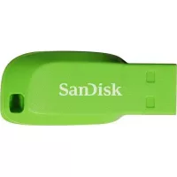USB флеш накопичувач SanDisk 16GB Cruzer Blade Green USB 2.0 Фото