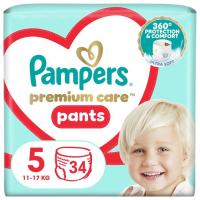 Підгузки Pampers Premium Care Pants Junior Розмір 5 (12-17 кг) 34 ш Фото