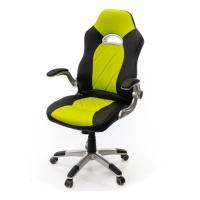 Крісло ігрове Аклас Форсаж-8 PL TILT Лаймовое Фото