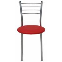 Кухонный стул Примтекс плюс 1022 alum S-3120 Красный Фото