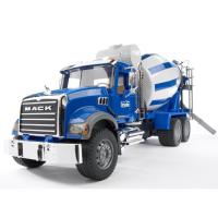 Спецтехника Bruder бетоновоз Mack Granite М1:16 cиний (02814) Фото