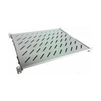 Полка 19" Hypernet 1U глуб. 300мм, в шкафы глубиной 450мм, цвет серый Фото