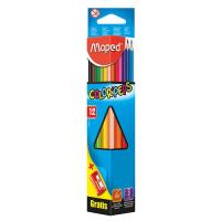Карандаши цветные Maped Color Peps Classic 12 кольорів + точилка Фото