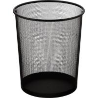 Кошик для паперів Buromax Wire mesh, black 15 л Фото