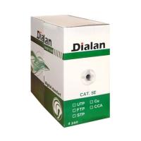 Кабель сетевой Dialan FTP 305м КНПЭ 4*2*0,50 [СU] ПВХ+ПЭ, Black Фото