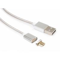 Дата кабель Vinga USB 2.0 AM to Micro 5P 1.0m Magnetic Фото