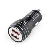 Зарядное устройство Vinga QC3 Quick Dual USB Car Charger aluminium 18W Max Фото