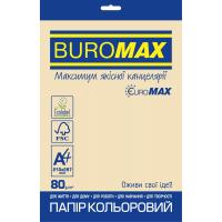Бумага Buromax А4, 80g, PASTEL cream, 20sh, EUROMAX Фото