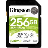 Карта памяти Kingston 256GB SDXC class 10 UHS-I U3 Canvas Select Plus Фото