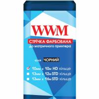 Лента к принтерам WWM 10мм х 10м HD (К.) Black Фото