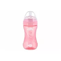 Бутылочка для кормления Nuvita Mimic Cool 250 мл розовая Фото