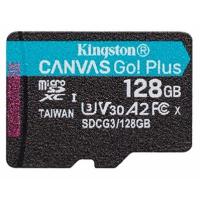 Карта пам'яті Kingston 128GB microSD class 10 UHS-I U3 A2 Canvas Go Plus Фото