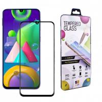 Скло захисне Drobak Samsung Galaxy М21 (Black) Фото