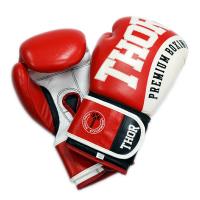 Боксерские перчатки Thor Shark PU-шкіра 16oz Червоні Фото