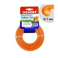 Жилка косильная Зеніт плетенная "Круглая" 3,0 мм х 15 м Фото
