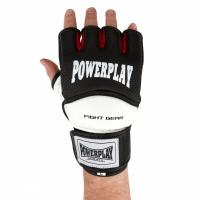 Перчатки для MMA PowerPlay 3075 L Black/White Фото