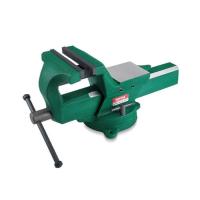 Тиски Toptul слесарные поворотные 125 мм 5" кованые Фото