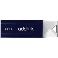 USB флеш накопичувач AddLink 64GB U12 Dark Blue USB 2.0 Фото