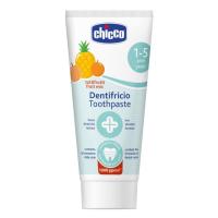Детская зубная паста Chicco Тутти-Фрутти с фтором 50 мл Фото