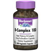 Витамин Bluebonnet Nutrition В-Комплекс 100, 100 гелевых капсул Фото