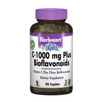 Вітамін Bluebonnet Nutrition С-1000 + Биофлавоноиды, 90 капсул Фото