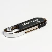 USB флеш накопичувач Mibrand 64GB Aligator Grey USB 2.0 Фото