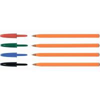 Ручка шариковая Bic Orange, ассорти, 4шт в блистере Фото