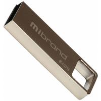 USB флеш накопичувач Mibrand 64GB Shark Silver USB 2.0 Фото
