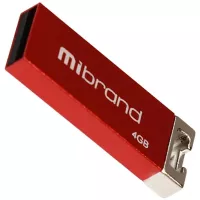 USB флеш накопичувач Mibrand 4GB Сhameleon Red USB 2.0 Фото