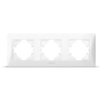 Рамка Videx BINERA белая 3 поста Фото