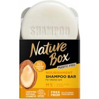 Твердый шампунь Nature Box Для живлення волосся з Аргановою олією 85 г Фото