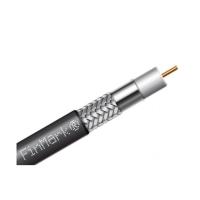 Кабель телевизионный FinMark RG-660, CCS, gel, 100м, black Фото