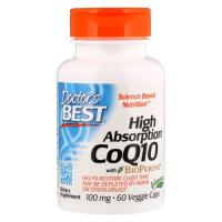 Антиоксидант Doctor's Best Коэнзим Q10 Высокой Абсорбации 100мг, BioPerine, Фото