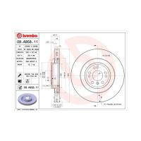 Гальмівний диск Brembo 09.A958.11 Фото
