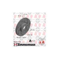 Гальмівний диск ZIMMERMANN 150.3447.55 Фото