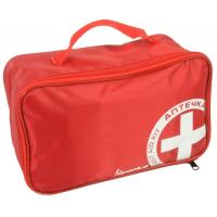 Автомобільна аптечка Poputchik -2 (АМА-2) згідно ДСТУ 3961-2000 футляр м'який чер Фото