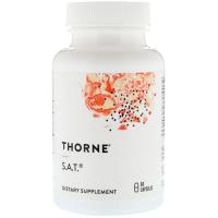 Травы Thorne Research Поддержка Печени, S.A.T., 60 капсул Фото