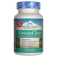Трави Ridgecrest Herbals Натуральный Респираторный Комплекс, AirwayClear, R Фото